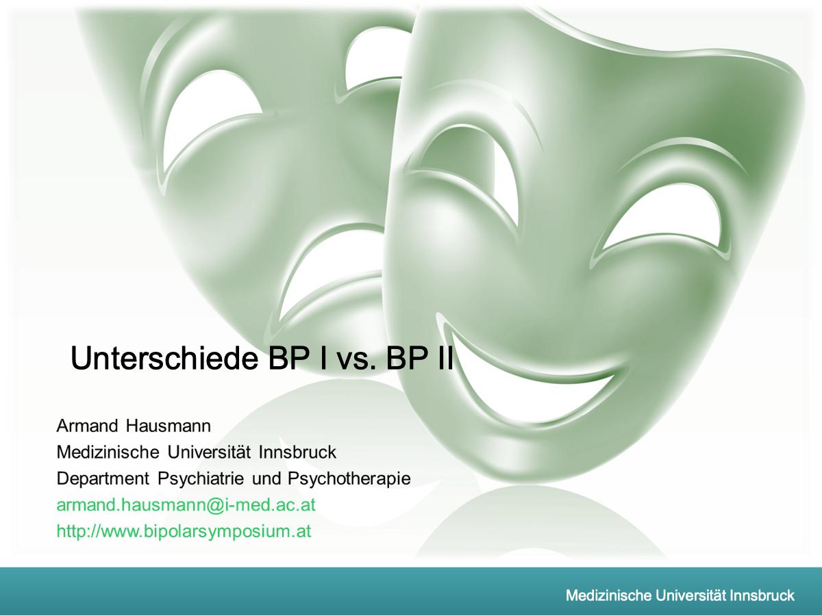 Unterschiede BP I vs. BP II - Psychiater