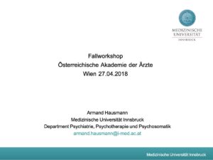 Hausmann Hyponatriamie OAK Wien 27.04.2018