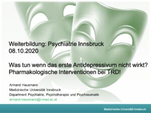 Hausmann Therapieresistente Depression 08.10.2020