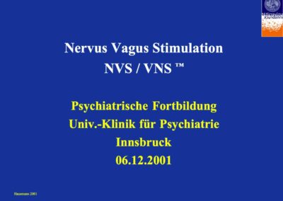 Nervus Vagus Stimulation
